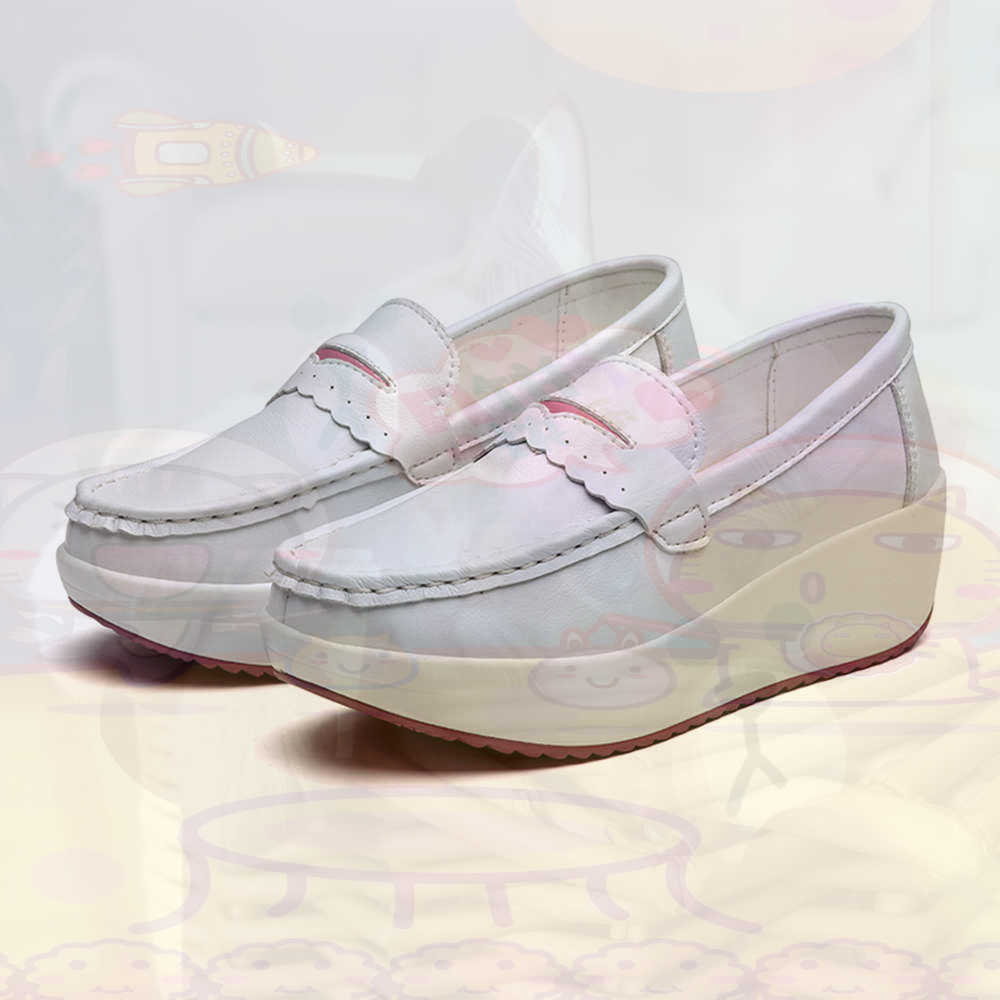 Luxury Lifestyle Team - Platform Kış Pembe Spor Ayakkabı Tenis
