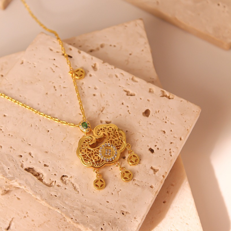 Vintage Çin Tarzı Huzurlu Uzun - Luxury Lifestyle Jewelry incelemesi ve fiyatı