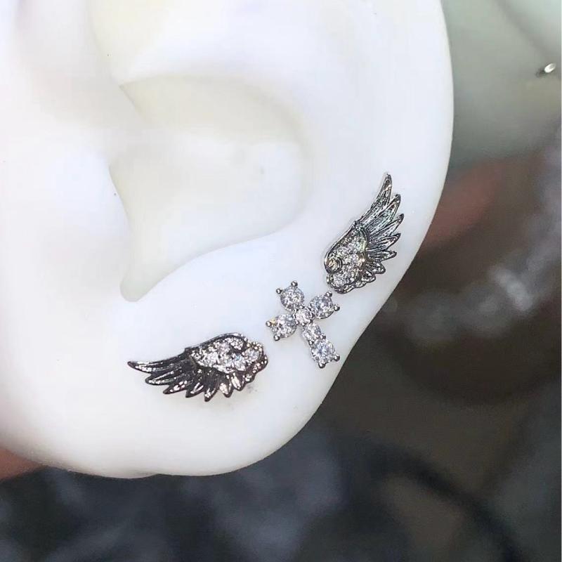Melek Kanatları Çapraz Küpeler - Luxury Lifestyle Jewelry incelemesi ve fiyatı